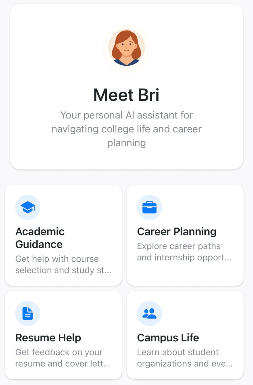 Meet Bri - AI Assistant